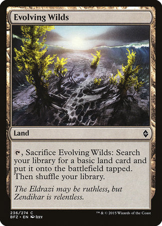 Evolving Wilds [Battle for Zendikar] | Rook's Games and More