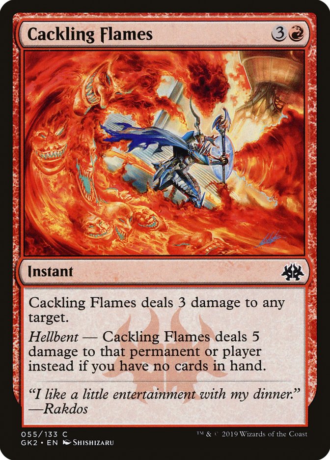 Cackling Flames [Ravnica Allegiance Guild Kit] | Rook's Games and More