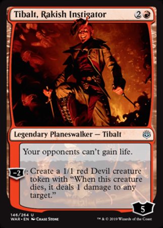 Tibalt, Rakish Instigator [War of the Spark] | Rook's Games and More