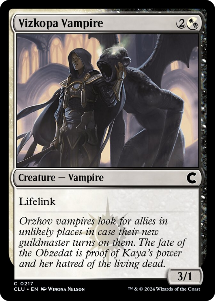 Vizkopa Vampire [Ravnica: Clue Edition] | Rook's Games and More