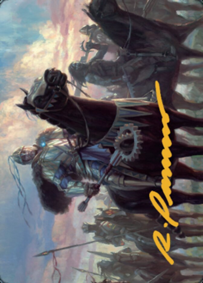 Shanid, Sleepers' Scourge Art Card (Gold-Stamped Signature) [Dominaria United Art Series] | Rook's Games and More