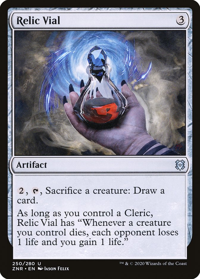 Relic Vial [Zendikar Rising] | Rook's Games and More