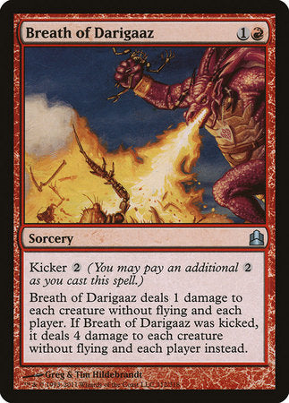 Breath of Darigaaz [Commander 2011] | Rook's Games and More