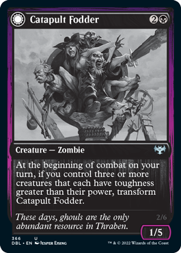 Catapult Fodder // Catapult Captain [Innistrad: Double Feature] | Rook's Games and More