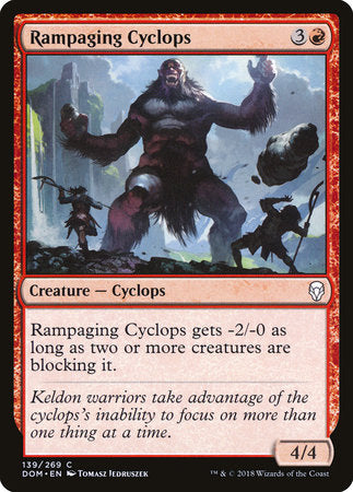 Rampaging Cyclops [Dominaria] | Rook's Games and More