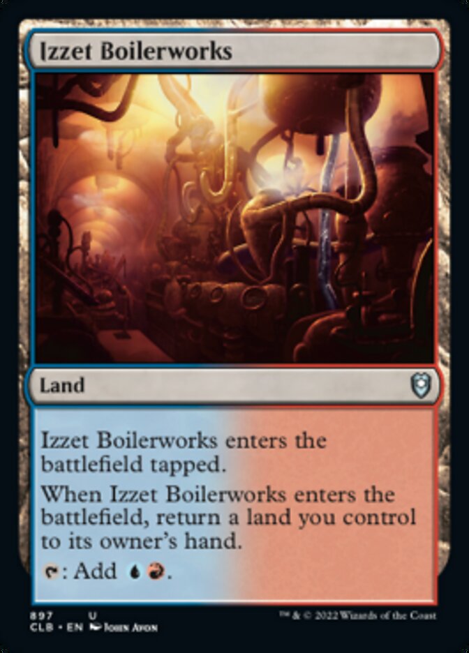 Izzet Boilerworks [Commander Legends: Battle for Baldur's Gate] | Rook's Games and More