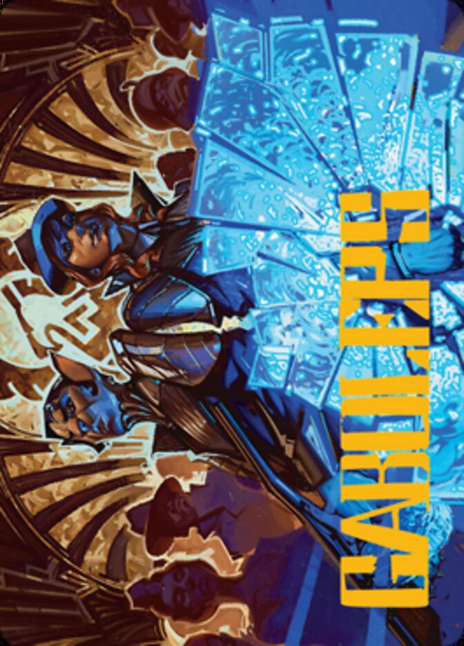Contractual Safeguard Art Card (Gold-Stamped Signature) [Streets of New Capenna Art Series] | Rook's Games and More