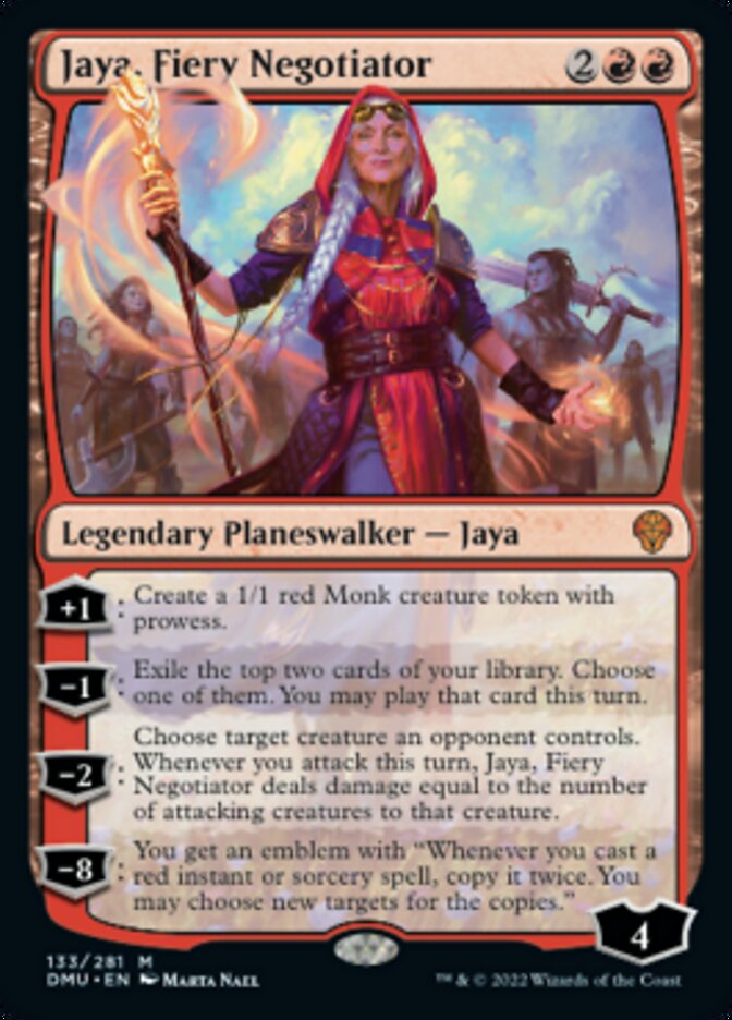 Jaya, Fiery Negotiator [Dominaria United] | Rook's Games and More