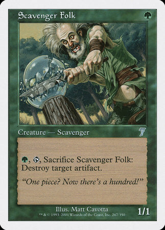 Scavenger Folk [Seventh Edition] | Rook's Games and More