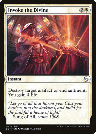 Invoke the Divine [Dominaria] | Rook's Games and More