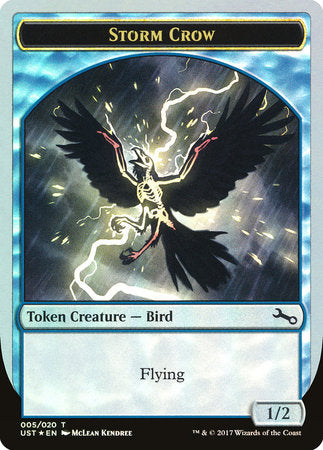 Storm Crow Token [Unstable Tokens] | Rook's Games and More