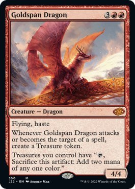 Goldspan Dragon [Jumpstart 2022] | Rook's Games and More