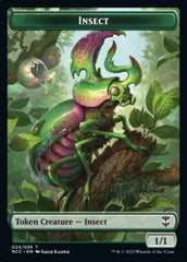Ogre // Insect Double-sided Token [Streets of New Capenna Commander Tokens] | Rook's Games and More