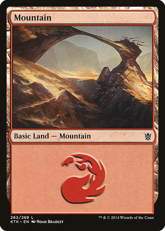 Mountain (262) [Khans of Tarkir] | Rook's Games and More