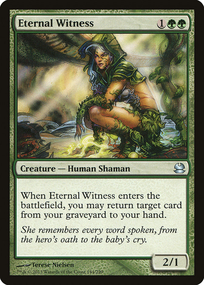 Eternal Witness [Modern Masters] | Rook's Games and More