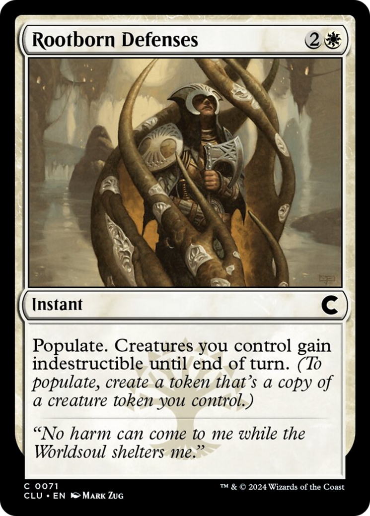 Rootborn Defenses [Ravnica: Clue Edition] | Rook's Games and More