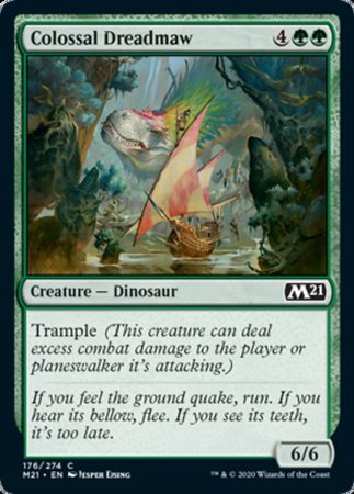 Colossal Dreadmaw [Core Set 2021] | Rook's Games and More