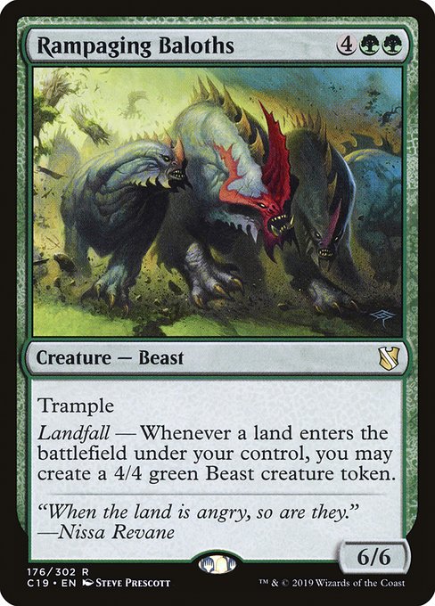 Rampaging Baloths [Commander 2019] | Rook's Games and More