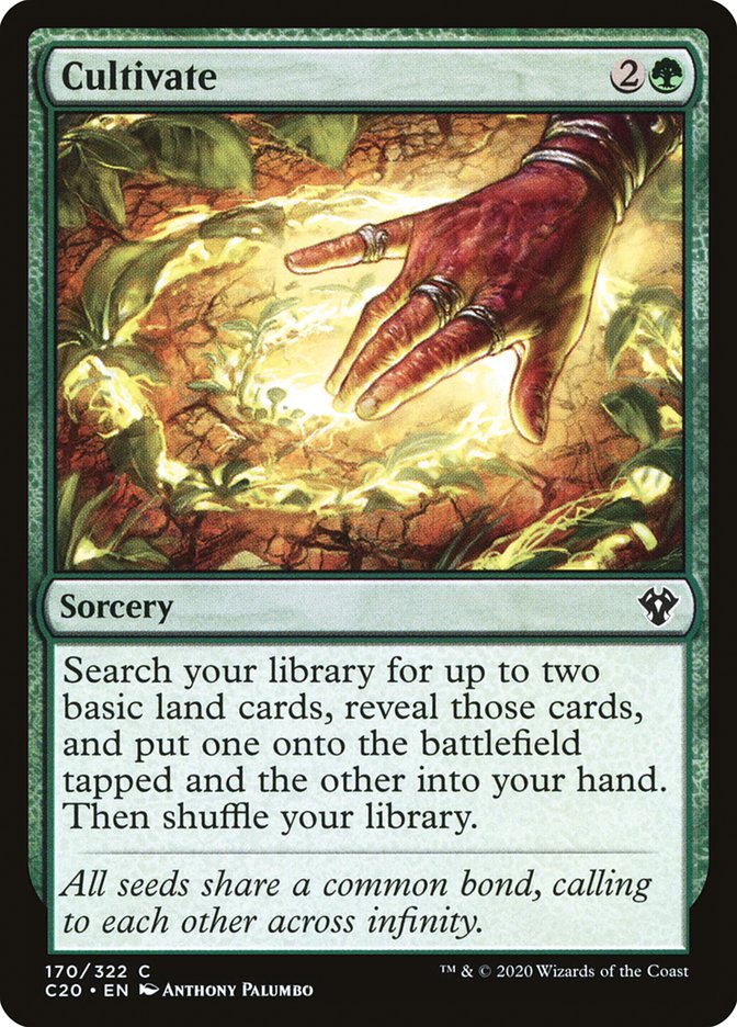 Cultivate [Commander 2020] | Rook's Games and More
