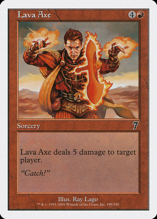 Lava Axe [Seventh Edition] | Rook's Games and More