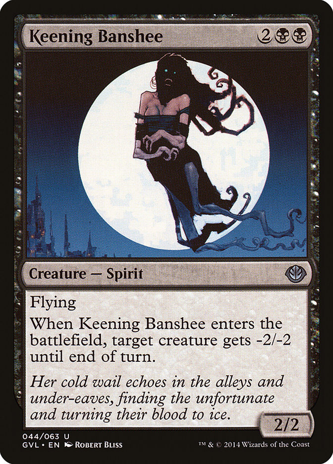 Keening Banshee (Garruk vs. Liliana) [Duel Decks Anthology] | Rook's Games and More