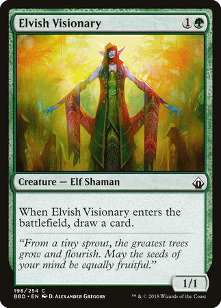 Elvish Visionary [Battlebond] | Rook's Games and More