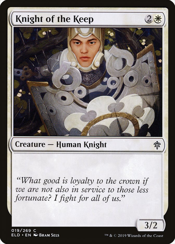 Knight of the Keep [Throne of Eldraine] | Rook's Games and More