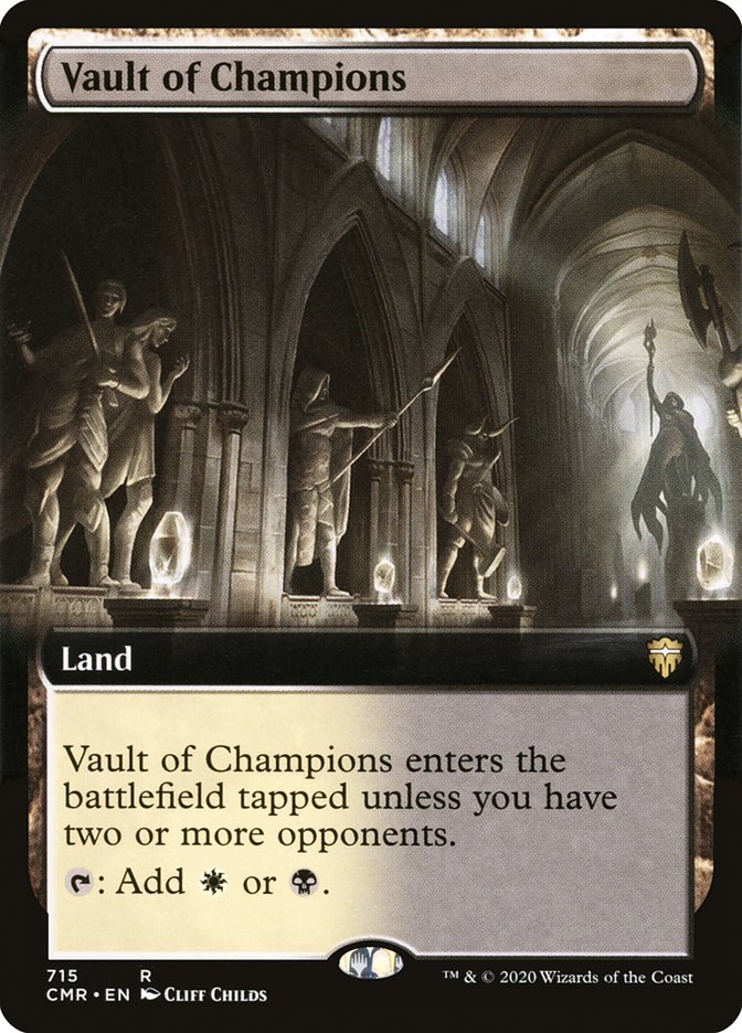 Vault of Champions (Extended) [Commander Legends] | Rook's Games and More