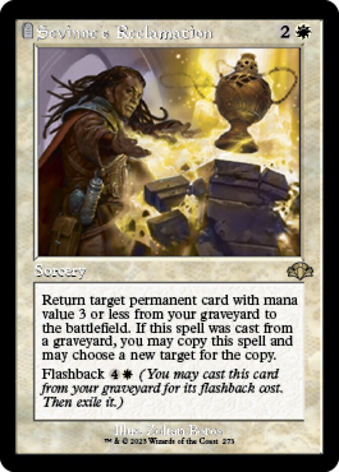 Sevinne's Reclamation (Retro) [Dominaria Remastered] | Rook's Games and More
