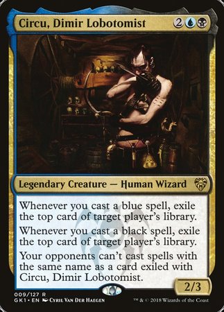 Circu, Dimir Lobotomist [GRN Guild Kit] | Rook's Games and More