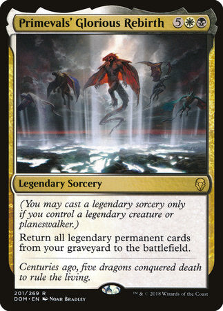 Primevals' Glorious Rebirth [Dominaria] | Rook's Games and More
