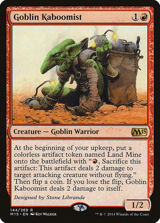 Goblin Kaboomist [Magic 2015] | Rook's Games and More