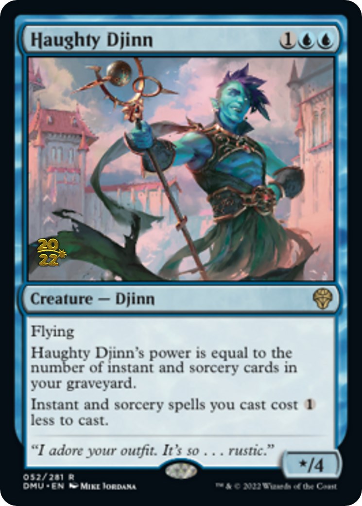Haughty Djinn [Dominaria United Prerelease Promos] | Rook's Games and More