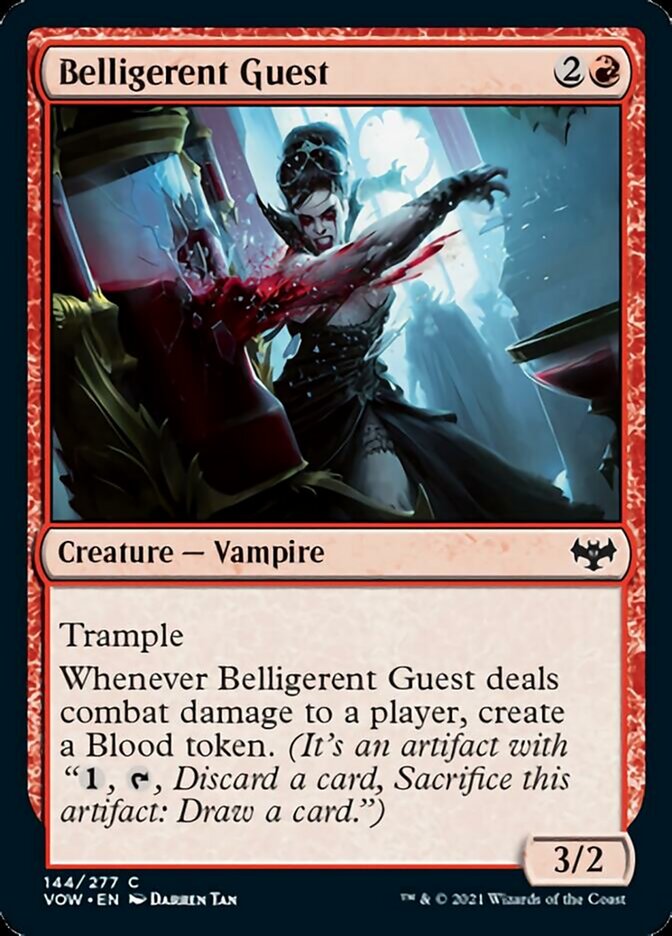 Belligerent Guest [Innistrad: Crimson Vow] | Rook's Games and More