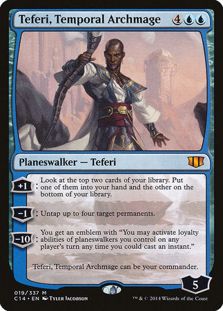 Teferi, Temporal Archmage [Commander 2014] | Rook's Games and More