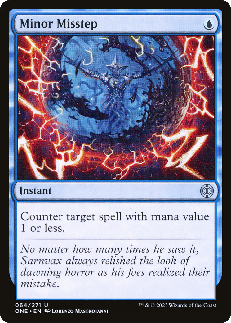 Minor Misstep [Phyrexia: All Will Be One] | Rook's Games and More