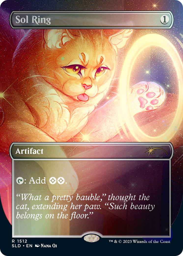 Sol Ring (1512) // Sol Ring [Secret Lair Commander Deck: Raining Cats Rook's Games and More Sol Ring (1512) // Sol Ring [Secret Lair Commander Deck: Raining Cats Rook's Games and More