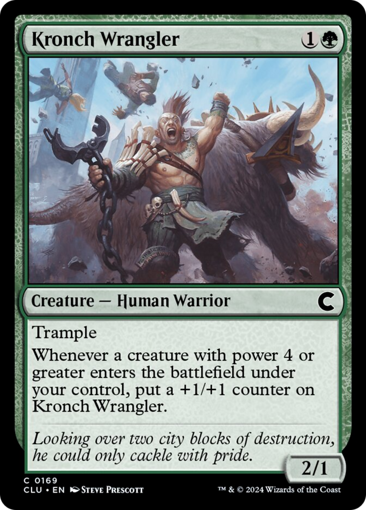 Kronch Wrangler [Ravnica: Clue Edition] | Rook's Games and More