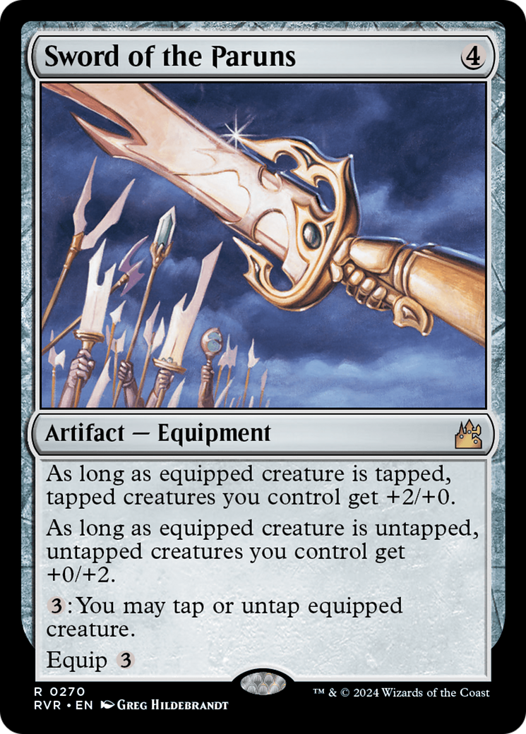 Sword of the Paruns [Ravnica Remastered] | Rook's Games and More