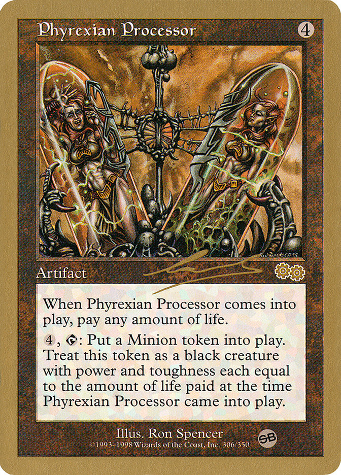 Phyrexian Processor (Nicolas Labarre) (SB) [World Championship Decks 2000] | Rook's Games and More