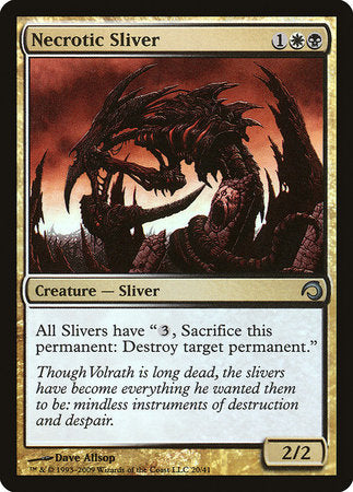 Necrotic Sliver [Premium Deck Series: Slivers] | Rook's Games and More