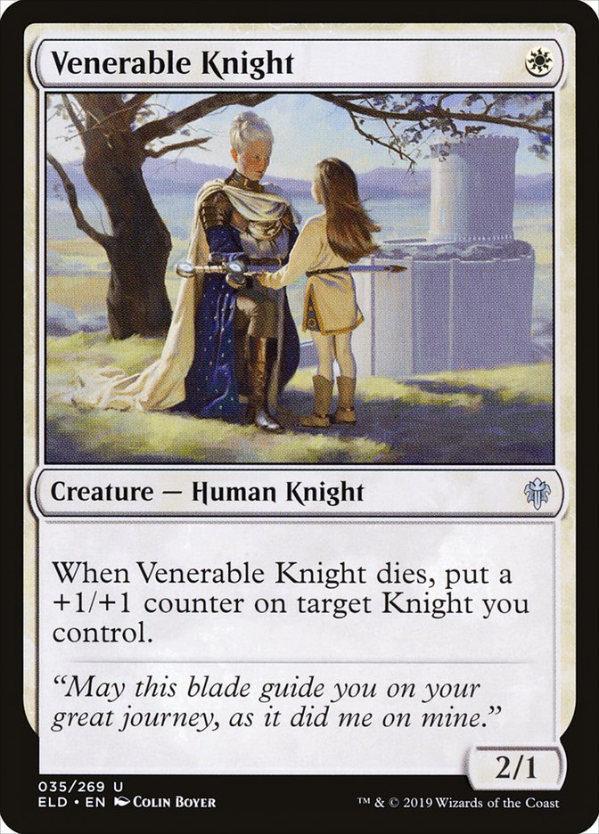 Venerable Knight [Throne of Eldraine] | Rook's Games and More