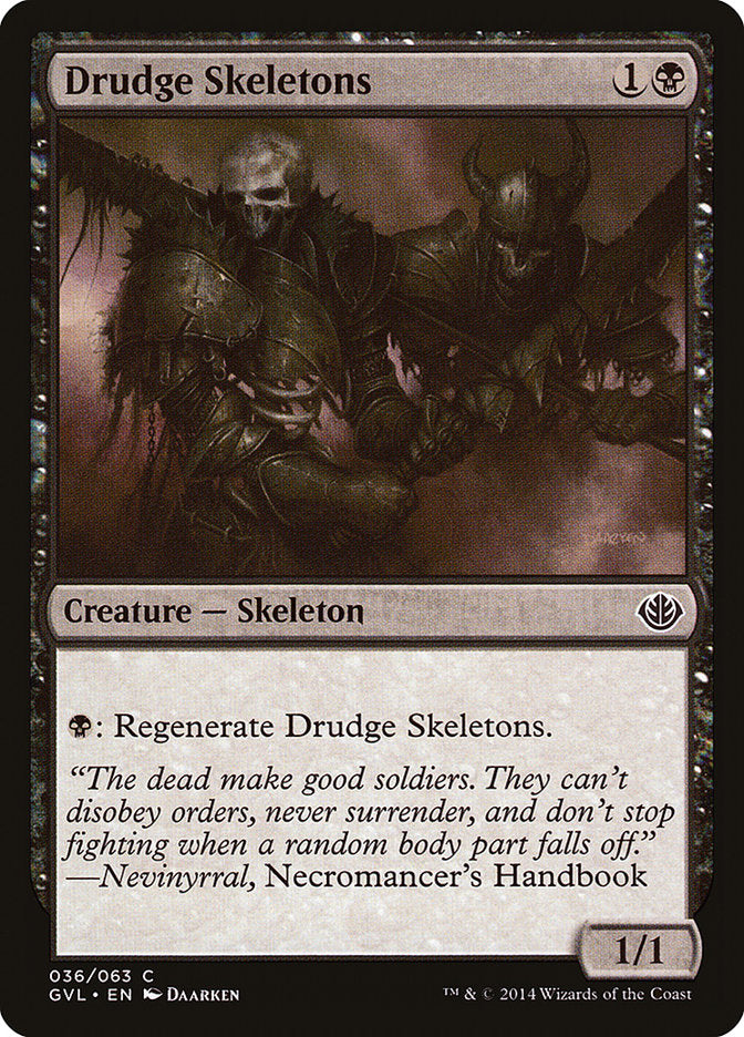 Drudge Skeletons (Garruk vs. Liliana) [Duel Decks Anthology] | Rook's Games and More