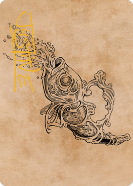 Decanter of Endless Water Art Card (Gold-Stamped Signature) [Commander Legends: Battle for Baldur's Gate Art Series] | Rook's Games and More