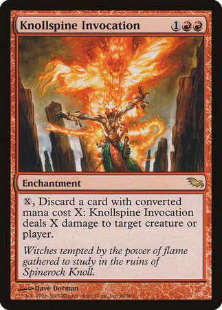 Knollspine Invocation [Shadowmoor] | Rook's Games and More
