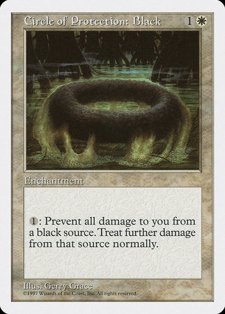 Circle of Protection: Black [Fifth Edition] | Rook's Games and More