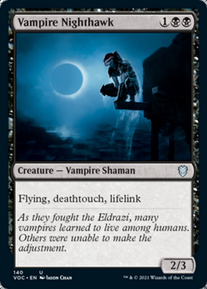 Vampire Nighthawk [Innistrad: Crimson Vow Commander] | Rook's Games and More