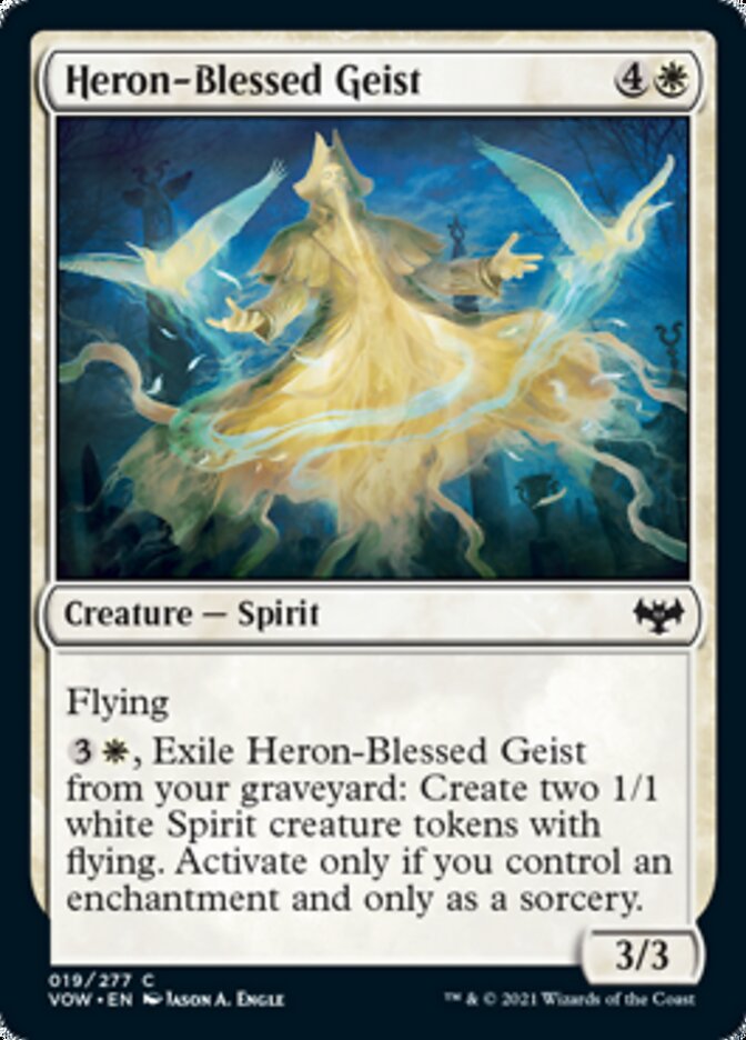 Heron-Blessed Geist [Innistrad: Crimson Vow] | Rook's Games and More