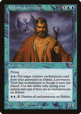 Hakim, Loreweaver [Mirage] | Rook's Games and More