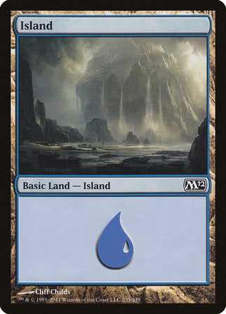 Island (235) [Magic 2012] | Rook's Games and More